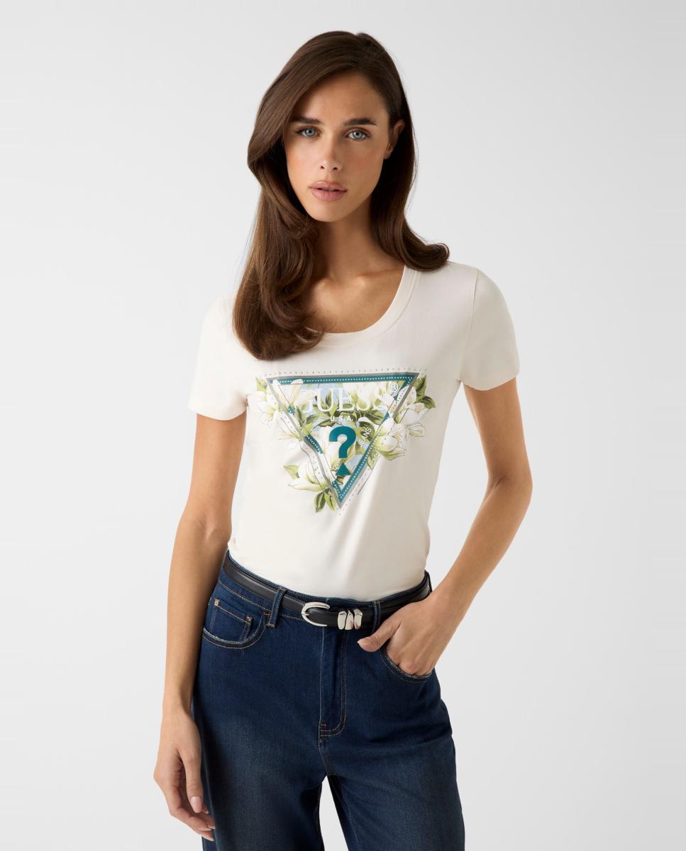 Imagem 0 de T-shirt de manga curta de mulher