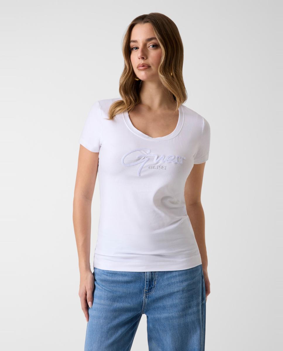 Imagem 0 de T-shirt de manga curta de mulher