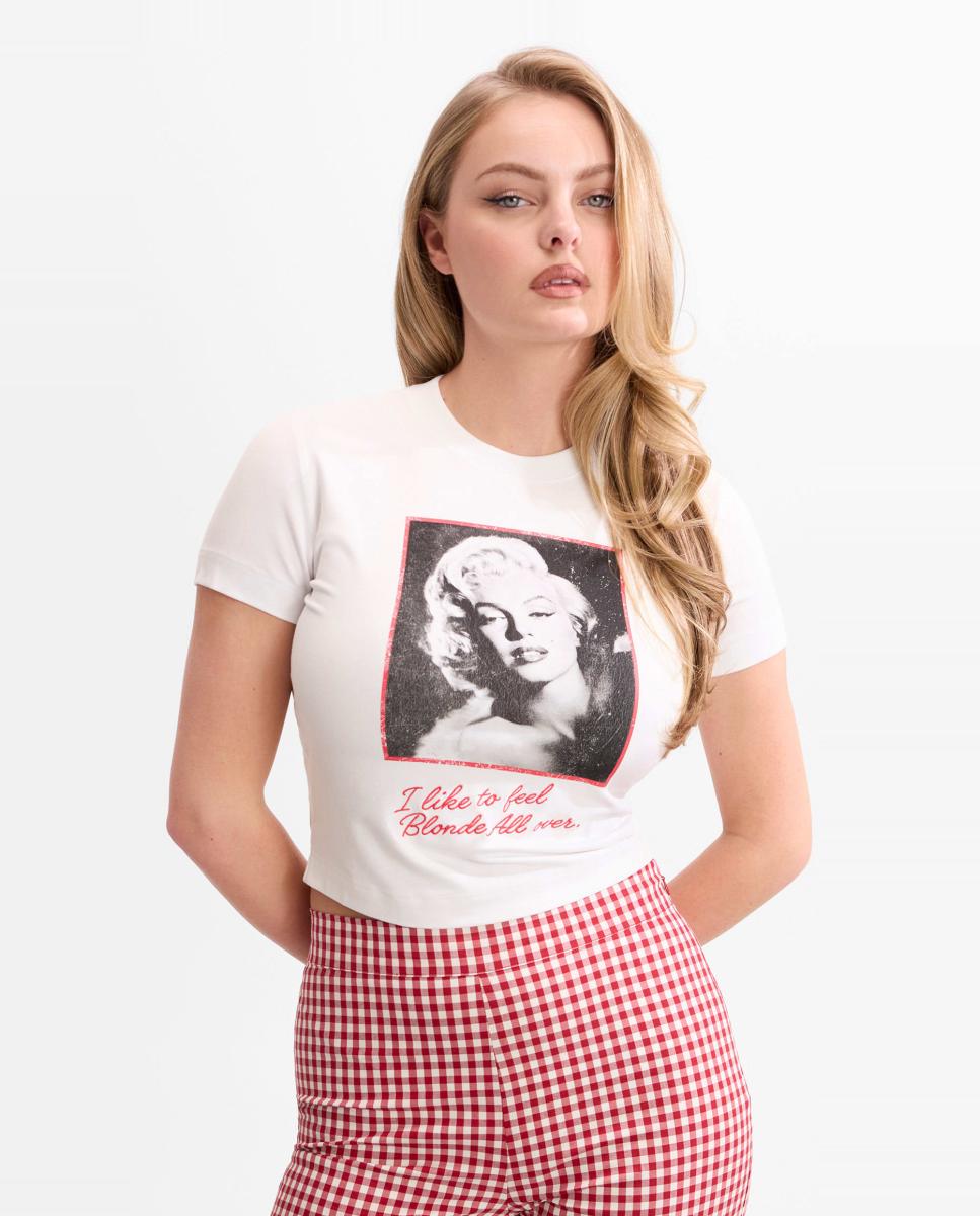 Imagem 0 de T-shirt de mulher com manga curta