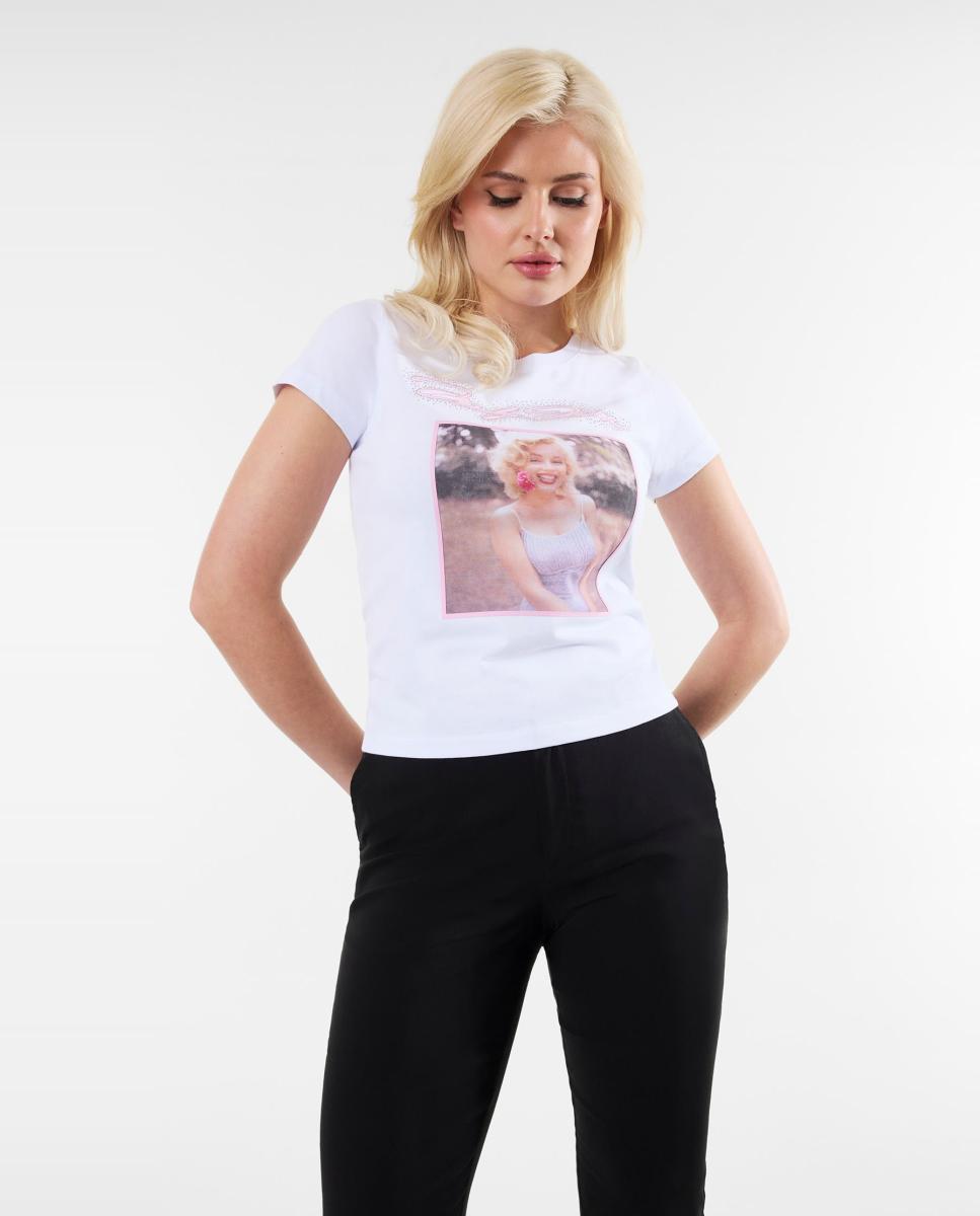 Imagem 0 de T-shirt de mulher com manga curta
