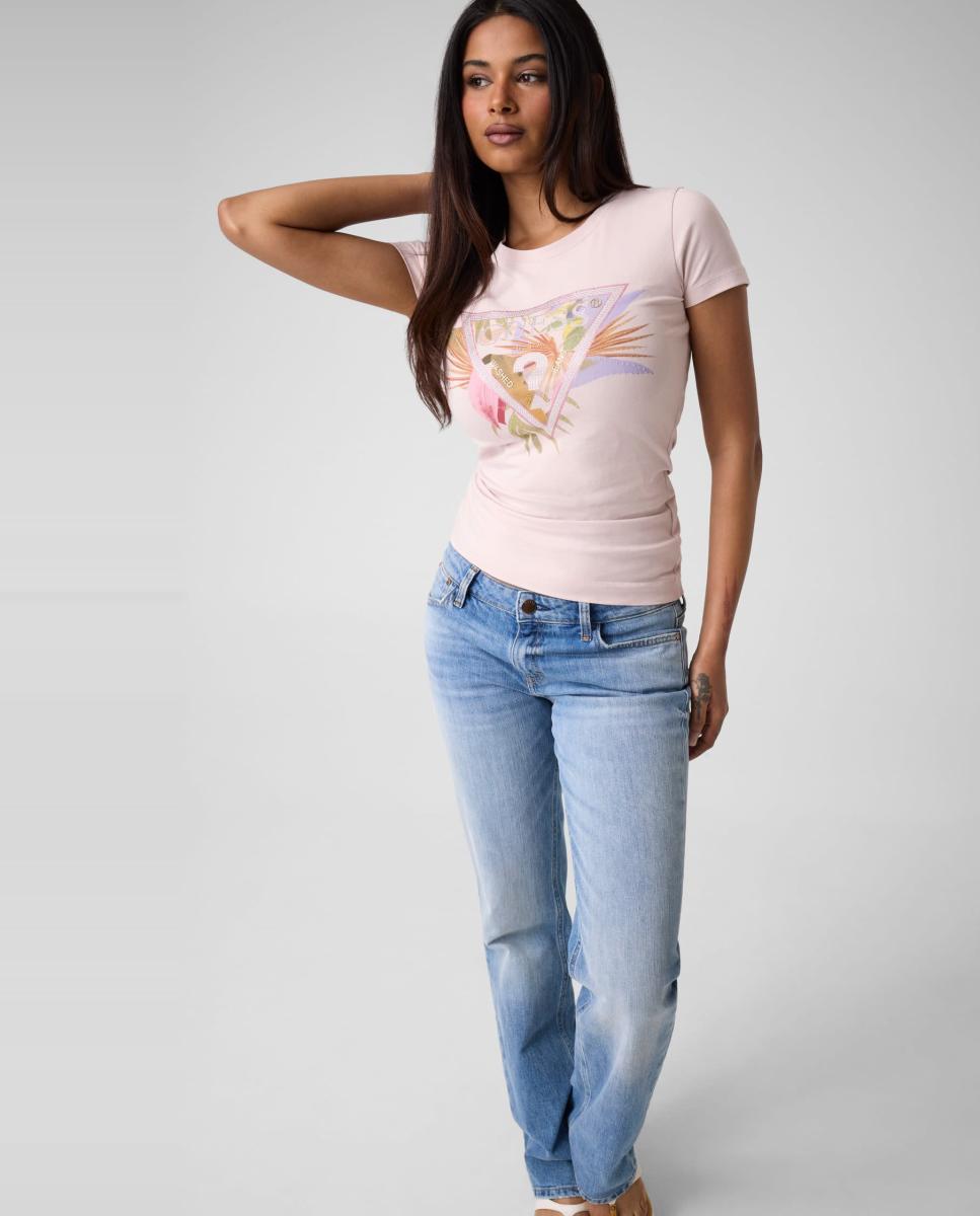 Camiseta de manga corta de mujer - Guess - Multicolor Multicolor-2