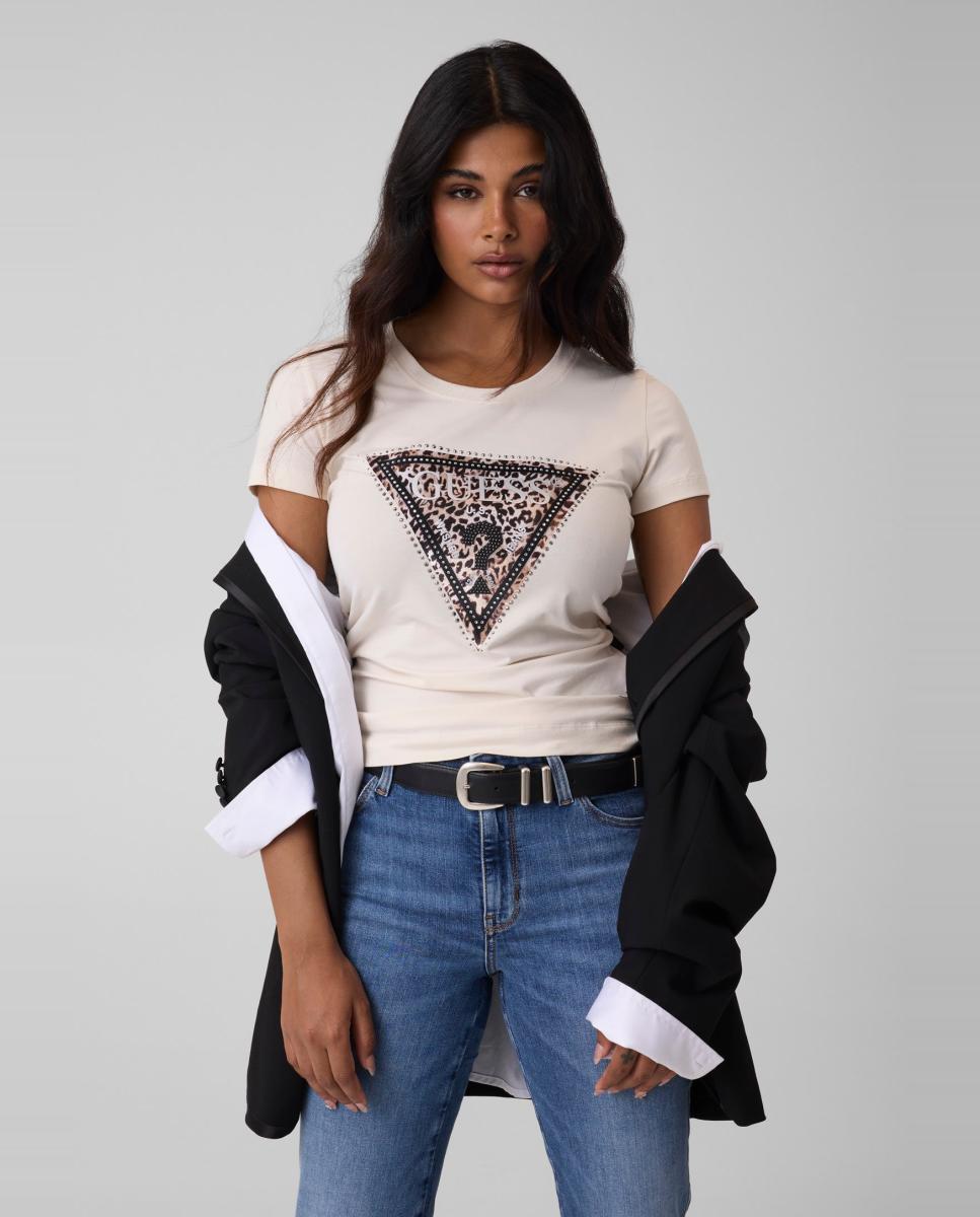 Imagen 0 de Camiseta de manga corta de mujer Blanco