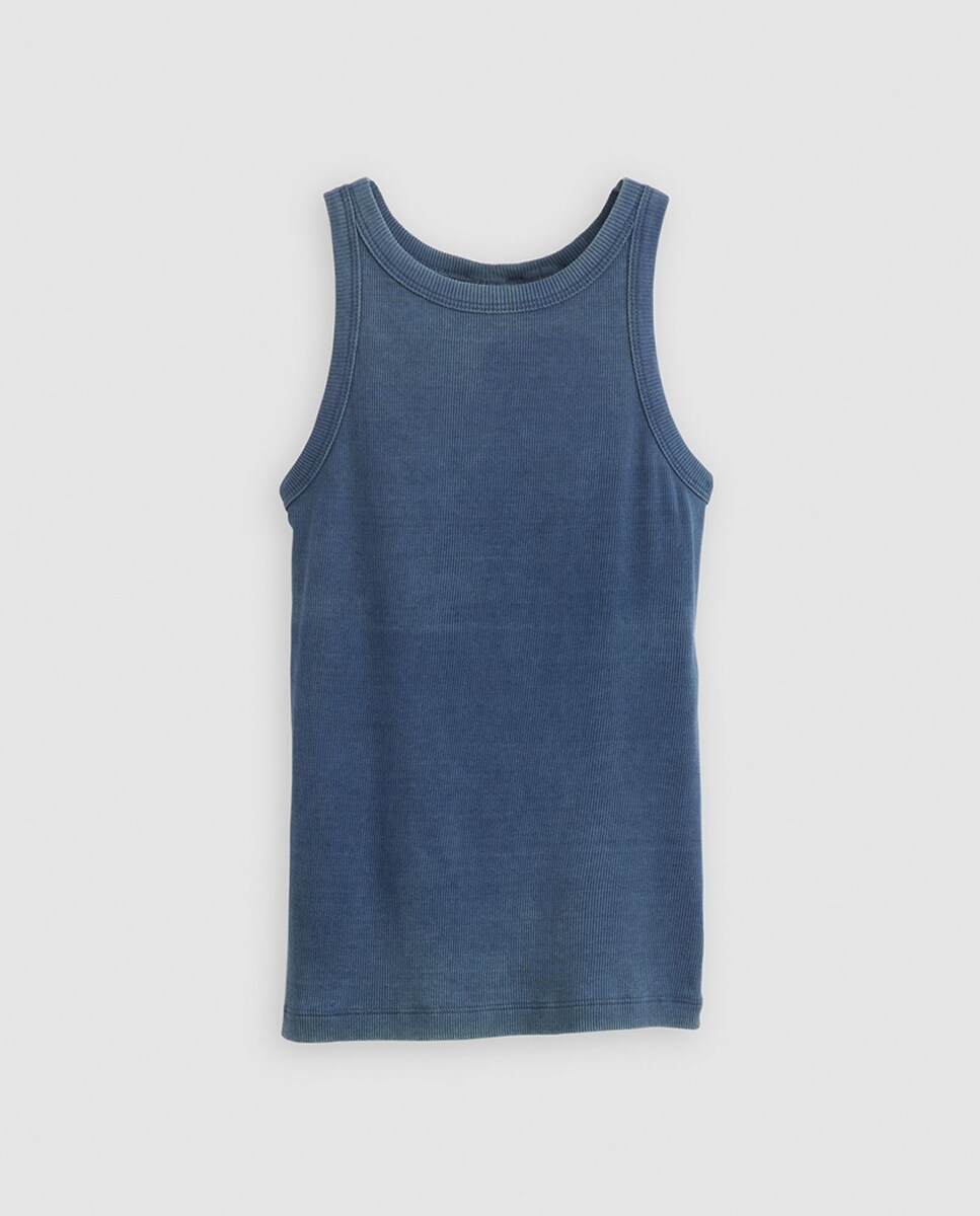 Camiseta Mujer Alexis Leroy: Tirantes Anchos, Cuello Redondo, Slim Fit, Modal Y Elastano, Básica Verano
