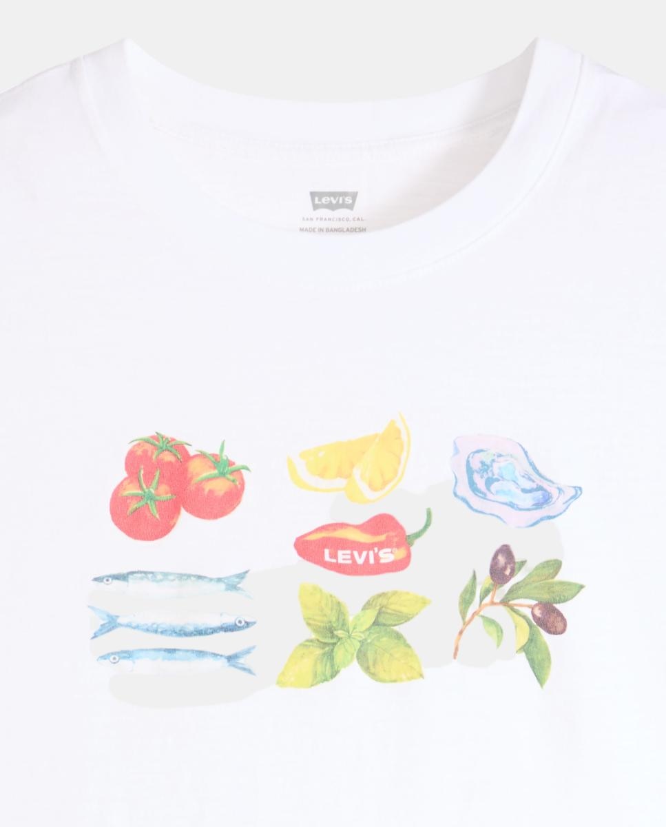 T-shirt sem mangas e com decote redondo Branco-6