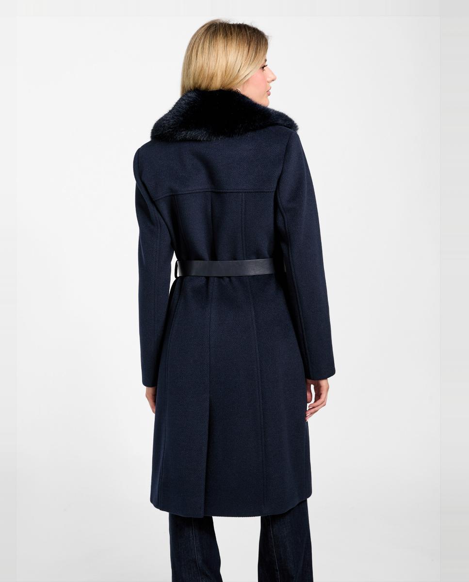 Cazadora sin capucha de mujer - Guess - Azul Azul-4