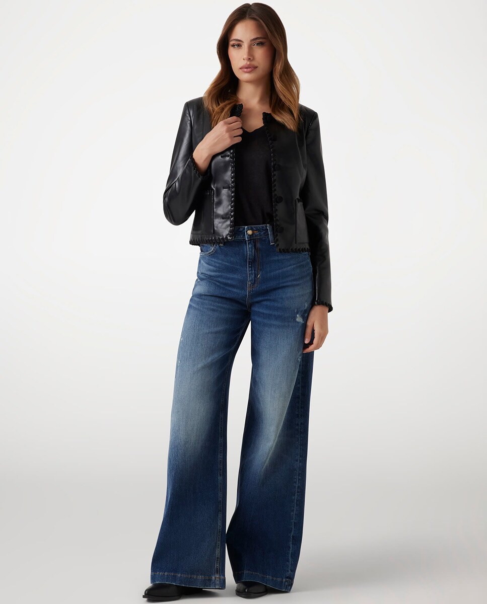 Blusão de senhora Preto-2