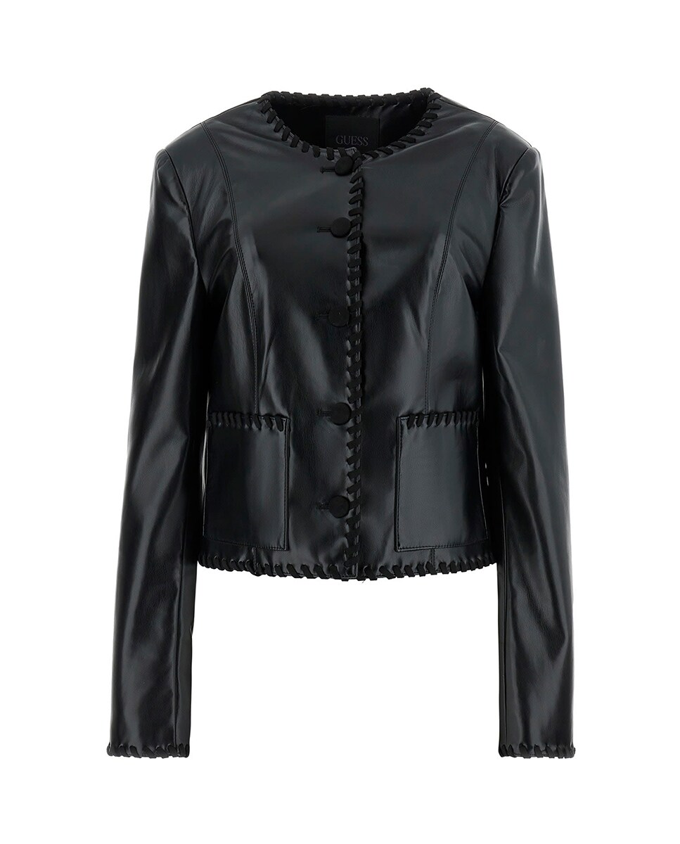 Blusão de senhora Preto-6