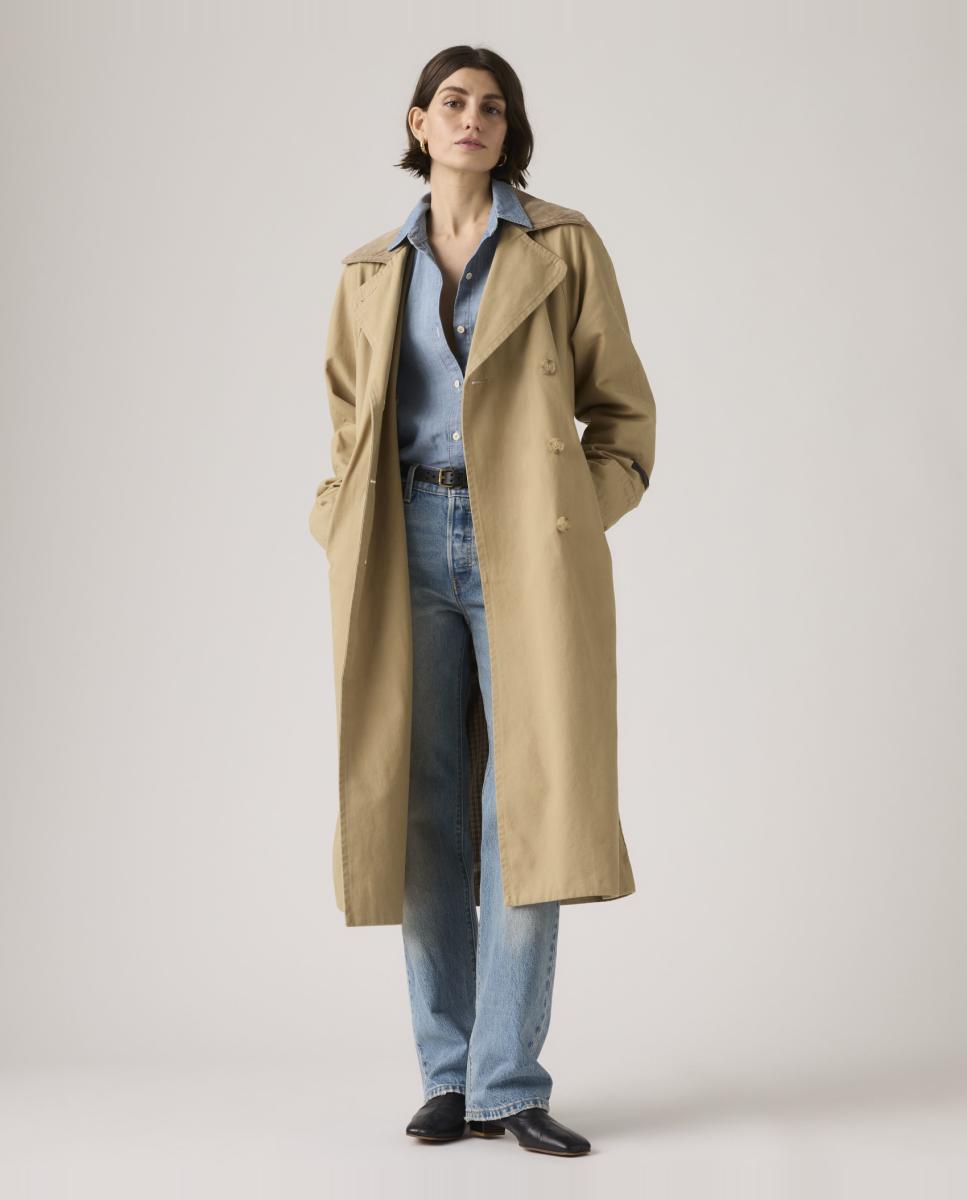 Gabardine Comprida Caqui-4