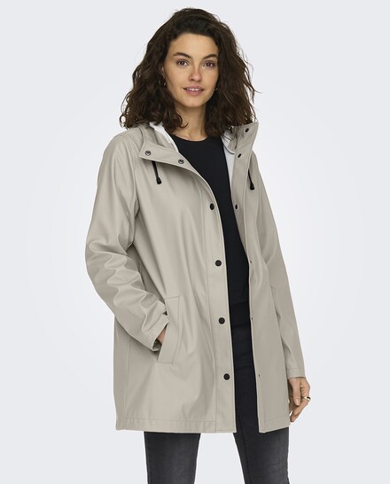 Chubasquero de mujer con capucha ajustable · Only · El Corte Inglés