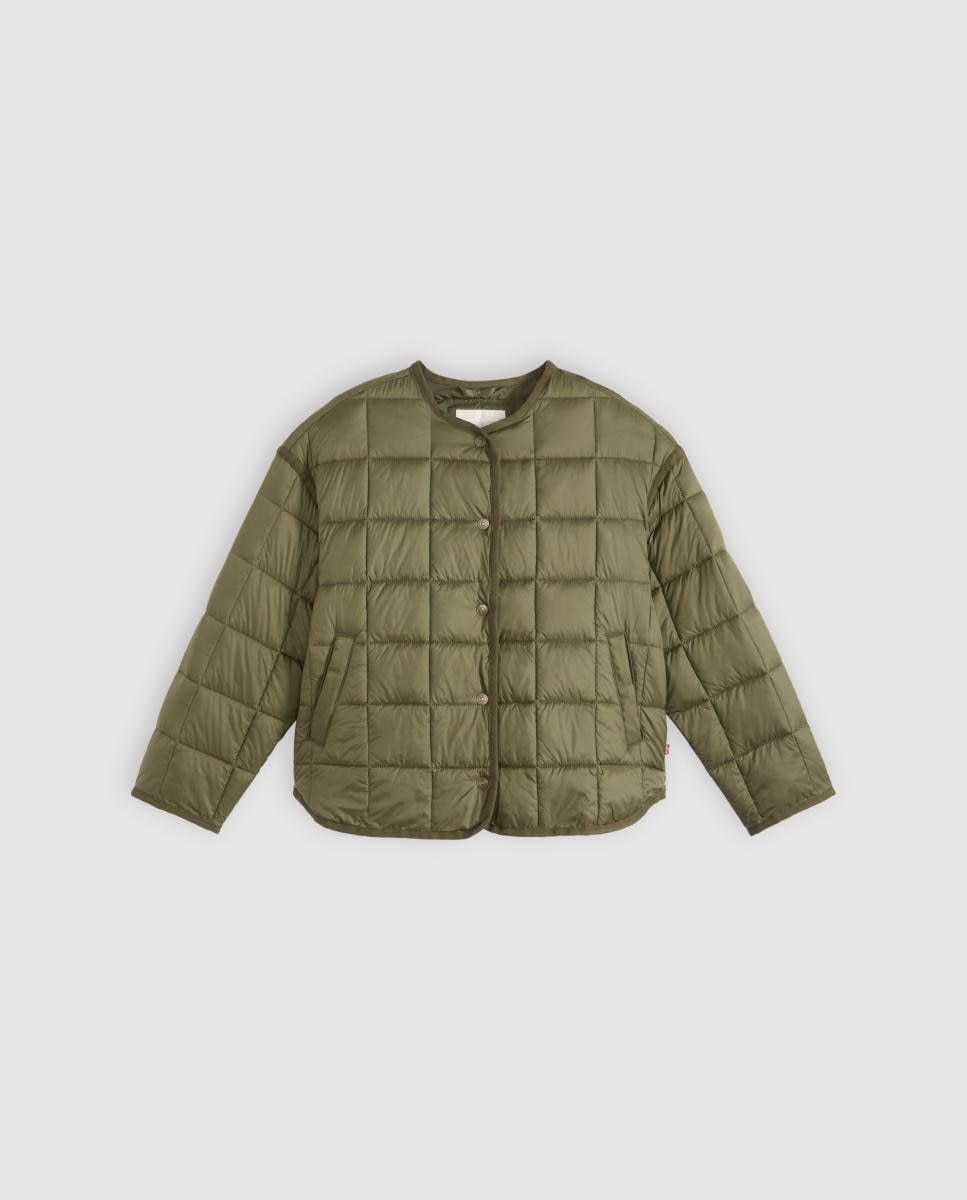 Plumífero de mujer - Levi's - Verde oscuro Verde oscuro-5