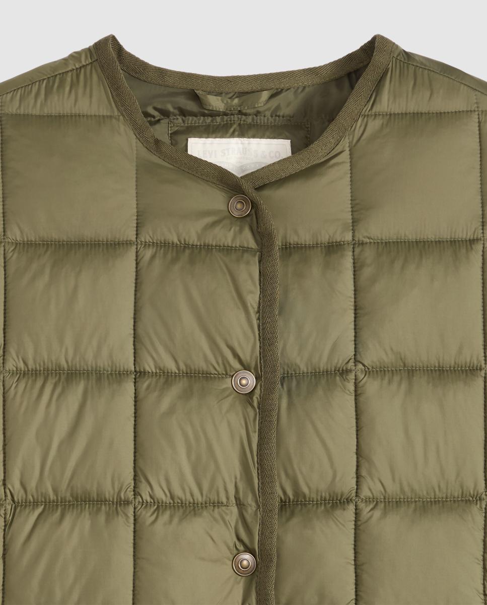 Plumífero de mujer - Levi's - Verde oscuro Verde oscuro-6