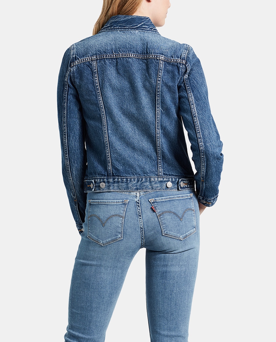 Blusão de ganga de mulher Levi's em azul Azul-2