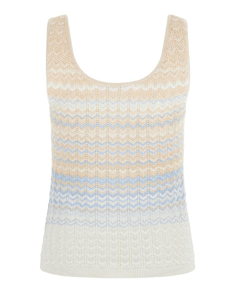 Camisola de Malha sem Mangas Multicolor-5