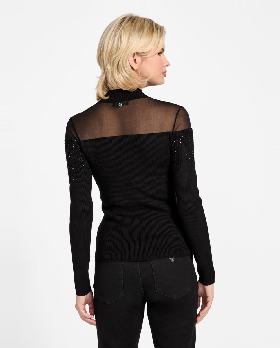 Vestido Curto Liso Preto-3