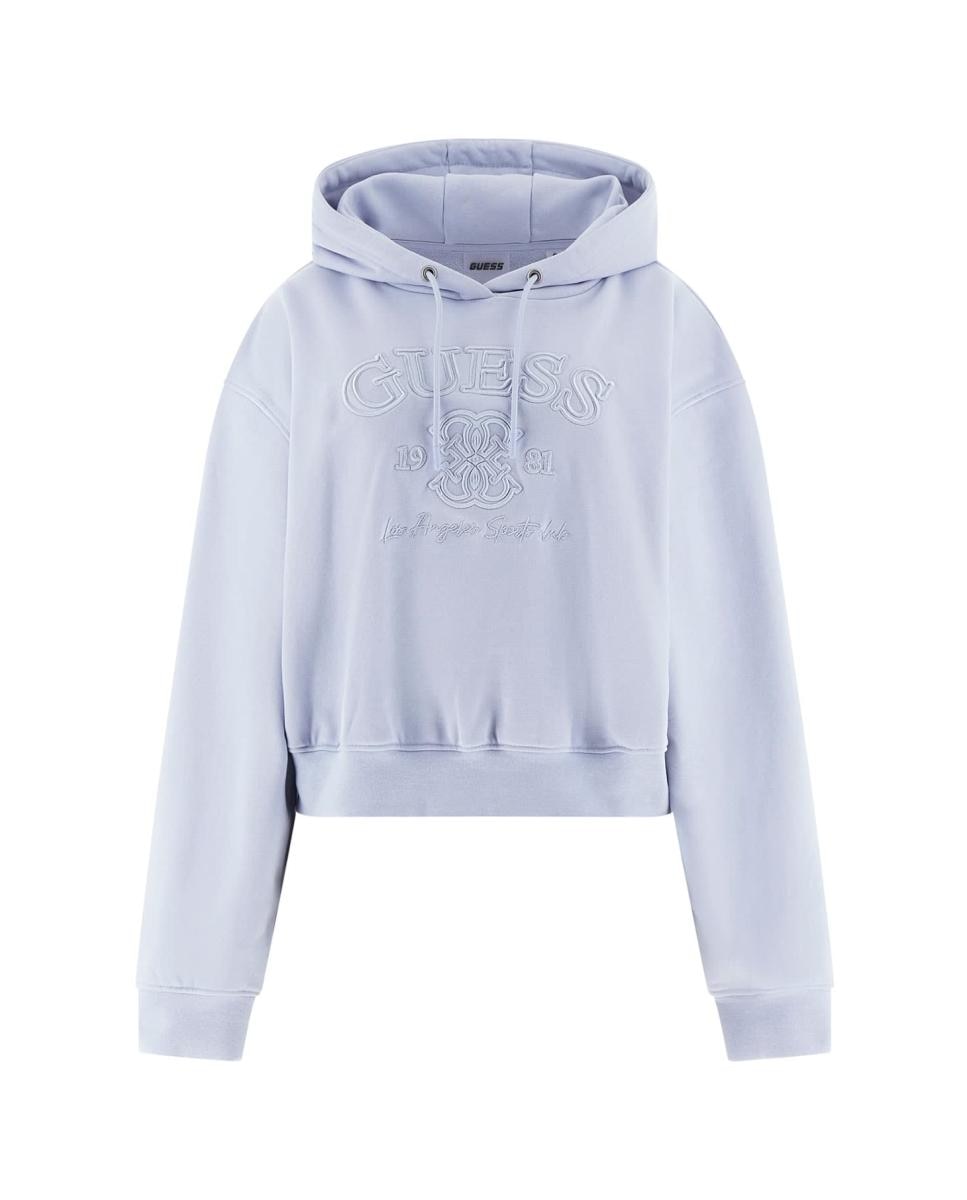 Sweatshirt com manga comprida Azul-6