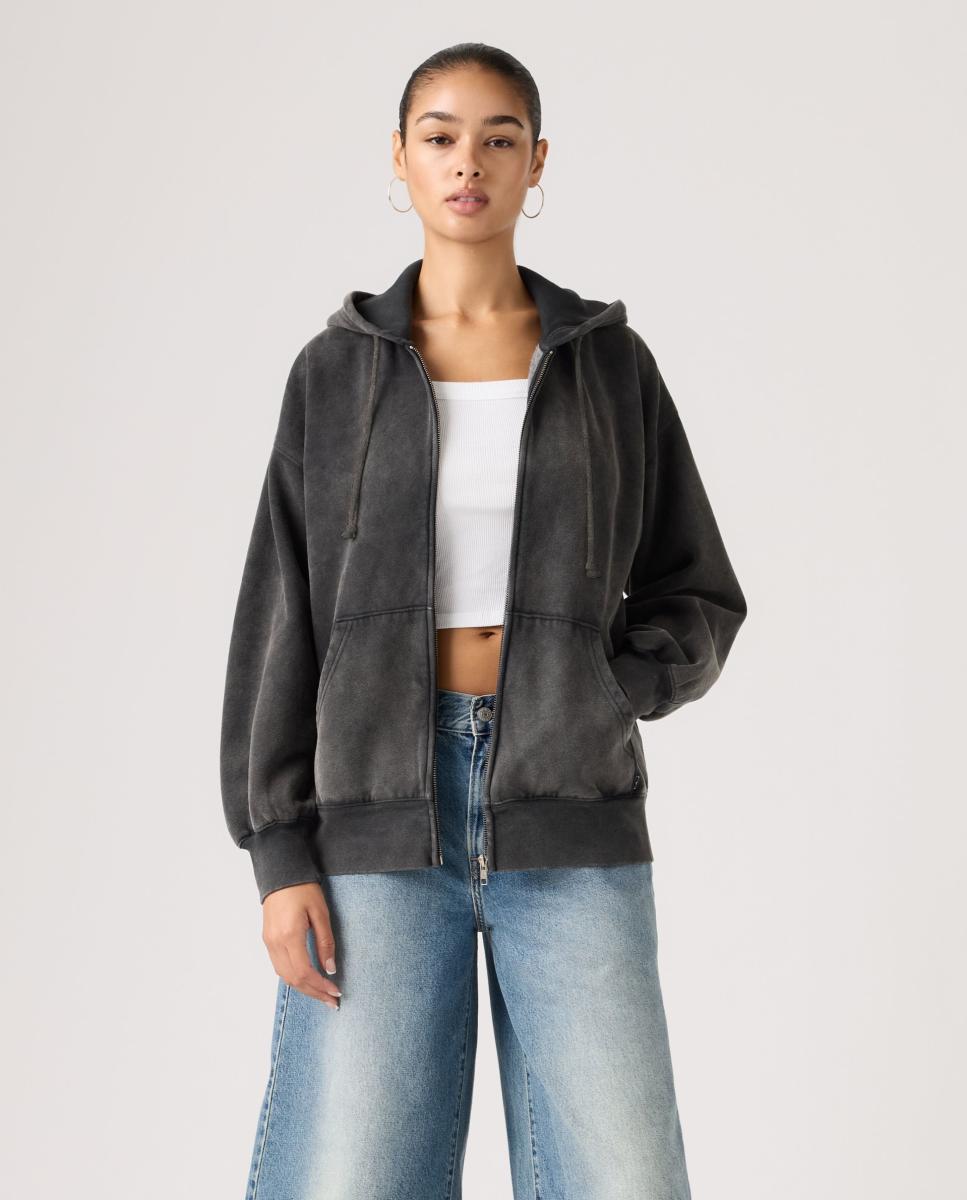 Imagem 0 de Sweatshirt com Capuz e Fecho de Correr
