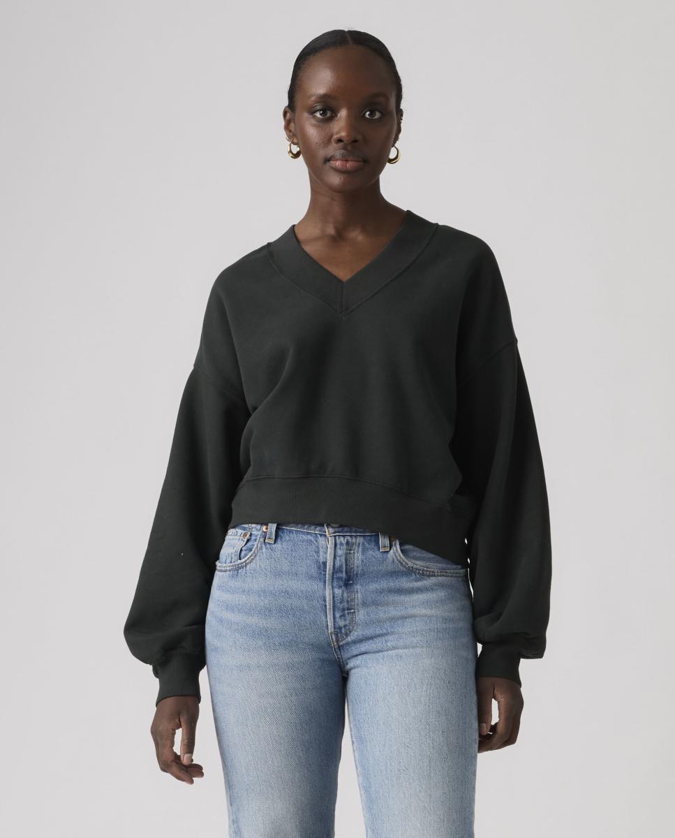 Imagem 0 de Sweatshirt com decote em bico
