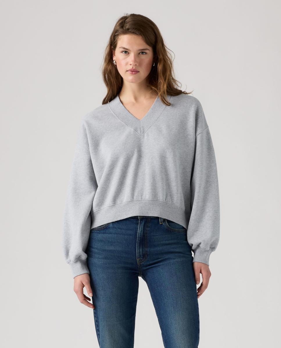 Imagem 0 de Sweatshirt com decote em bico