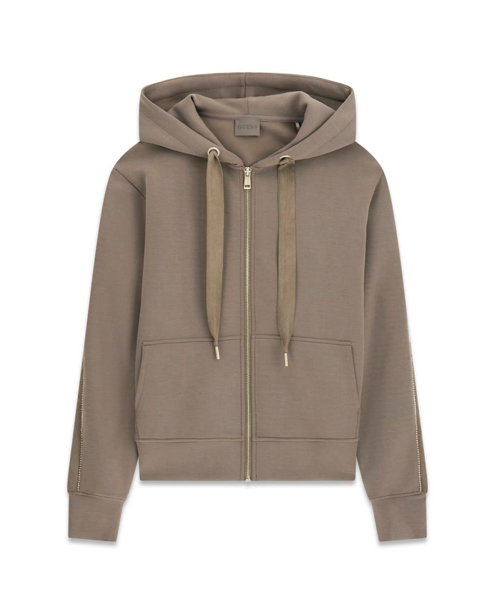 Sweatshirt com manga comprida Taupe-5