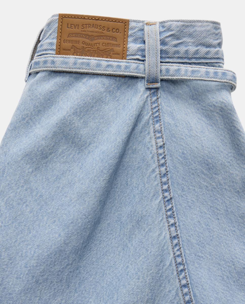 Saia Comprida de Ganga XL Skirt™ Azul-claro-6