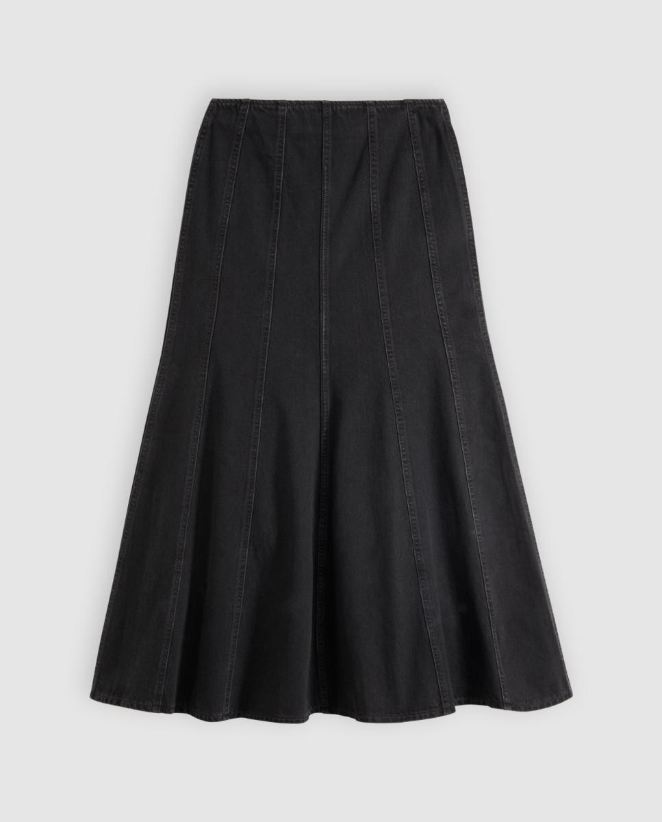 Imagen 6 de Falda larga vaquera Seamed - Levi's - Azul Azul