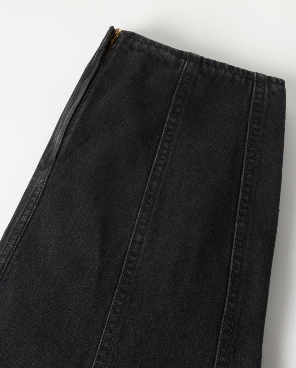 Imagen 7 de Falda larga vaquera Seamed - Levi's - Azul Azul