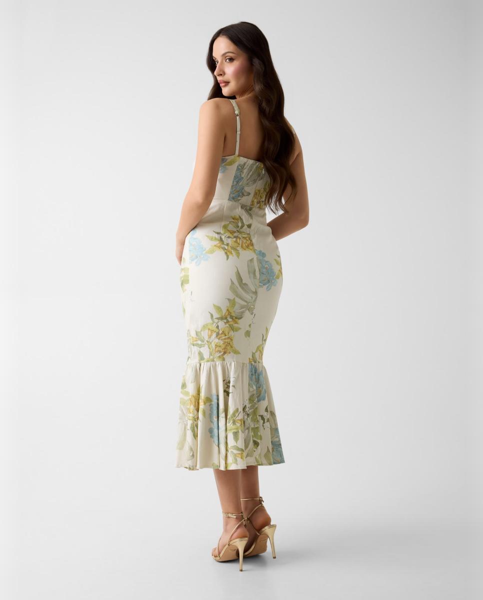 Vestido Comprido Multicolor-4