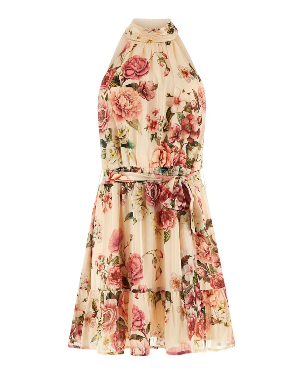 Vestido curto de mulher Multicolor-4