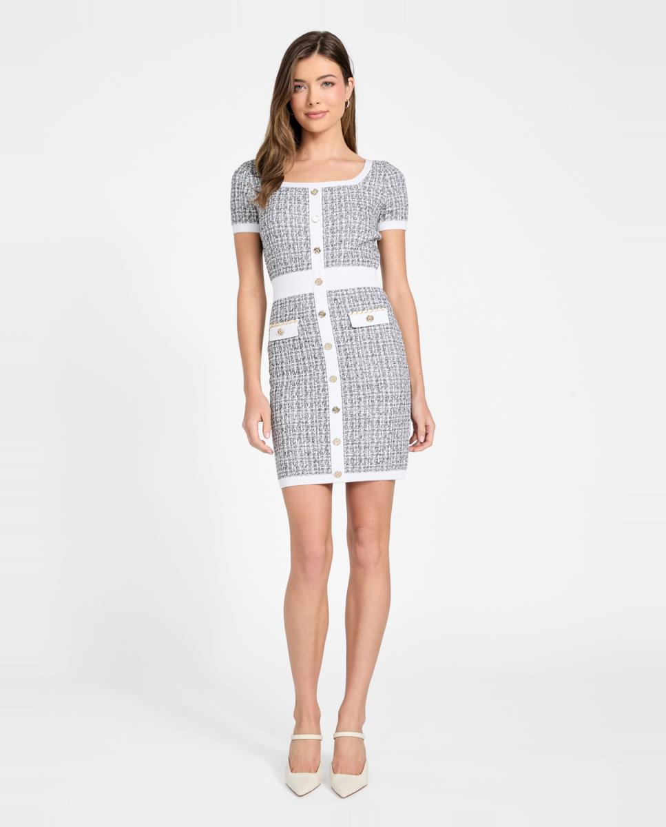 Imagem 0 de Vestido Curto de Malha