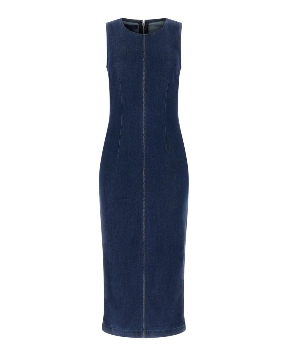 Vestido Comprido Azul-5