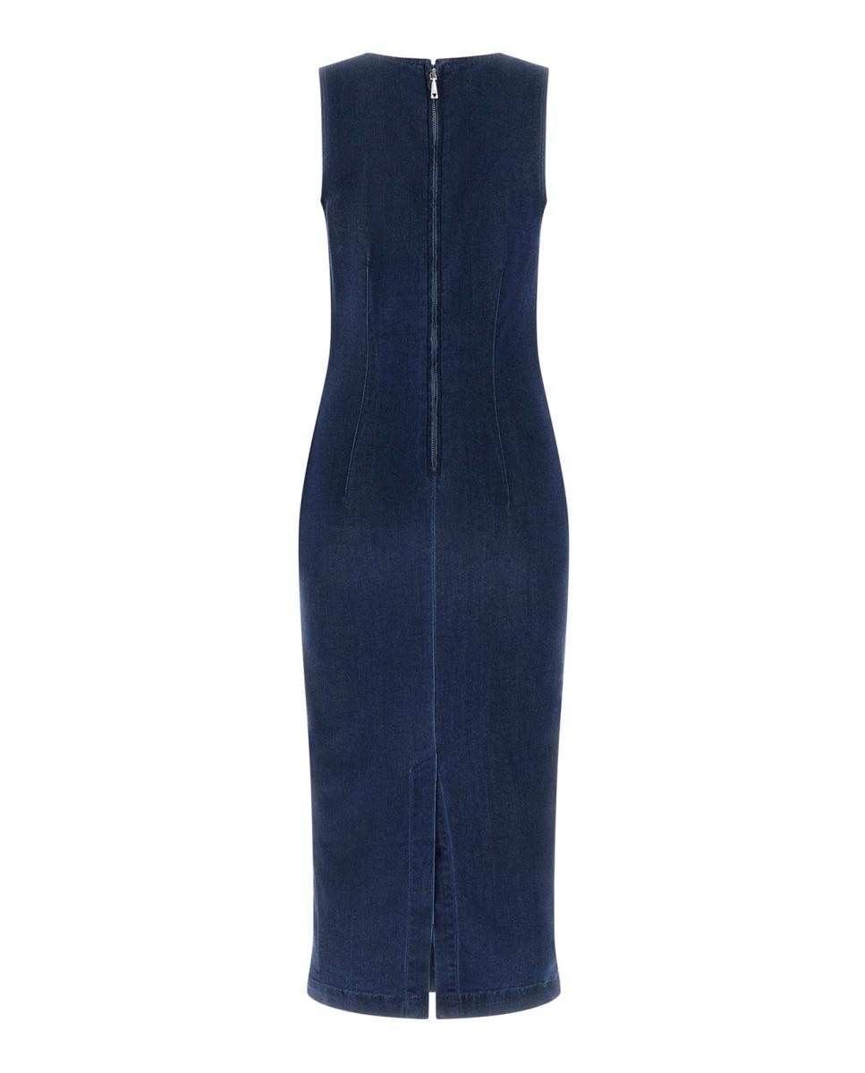 Vestido Comprido Azul-6
