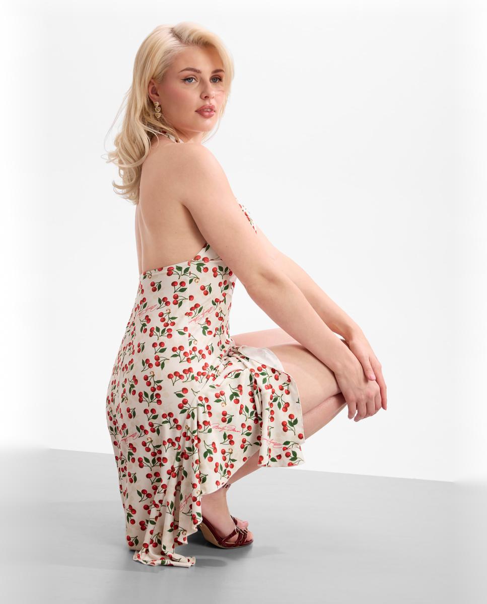 Vestido Comprido Multicolor-3