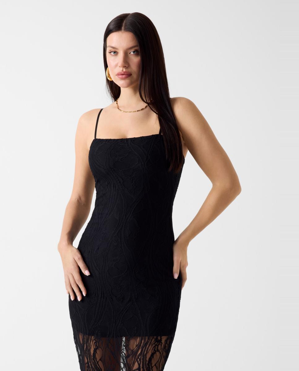 Vestido sem Mangas Preto-2