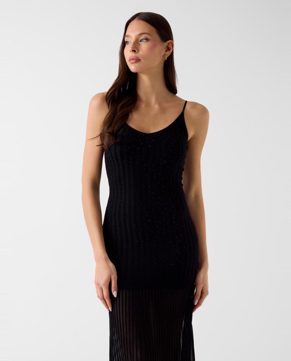 Vestido de Alças Preto-2