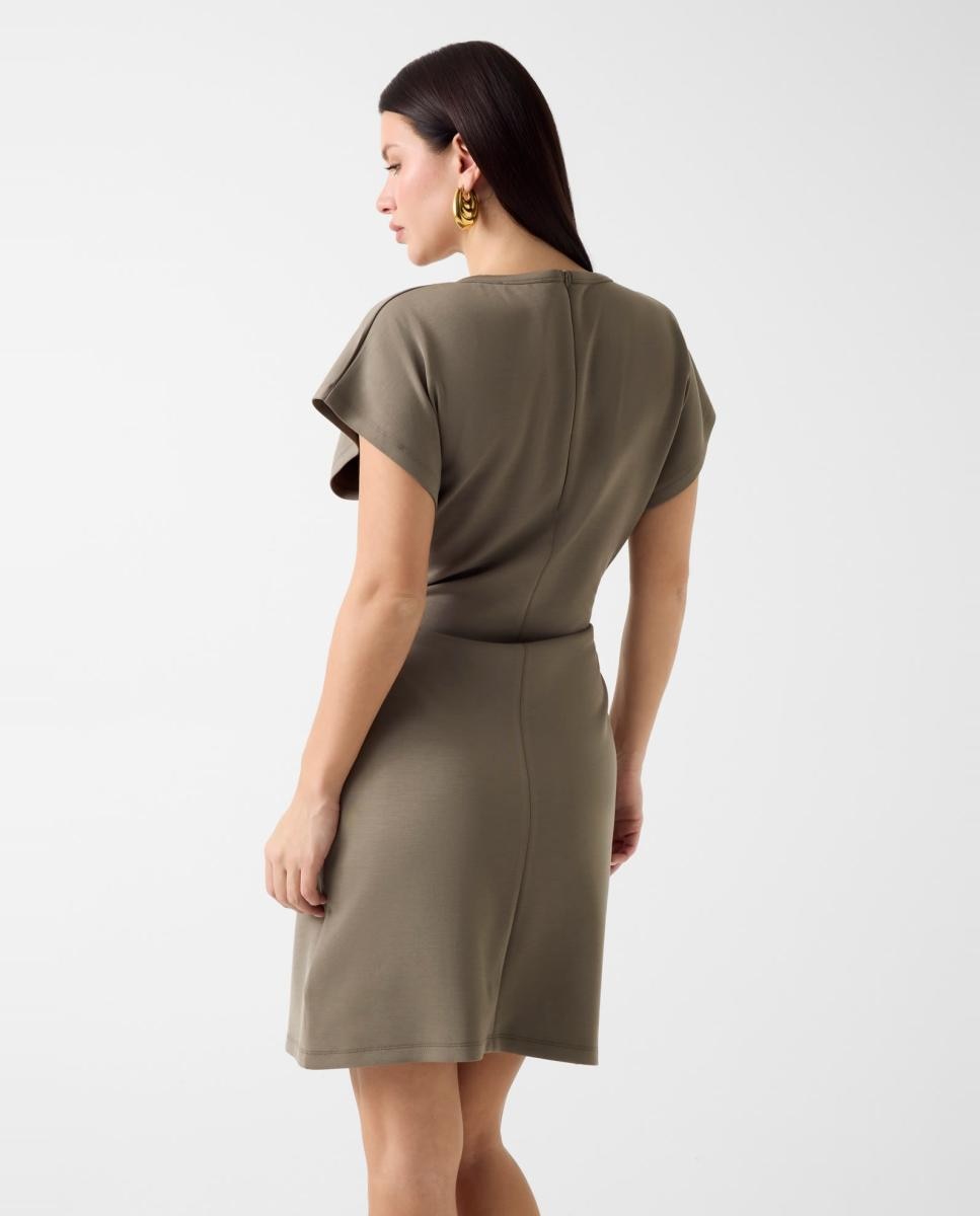 Vestido sem Mangas Verde-militar-4