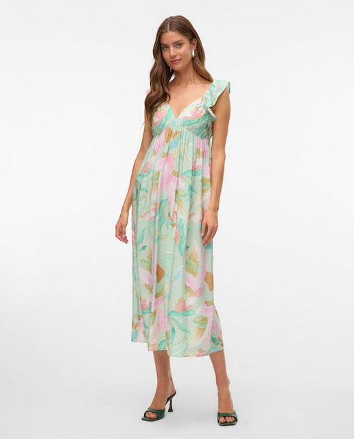 Imagen 0 de Vestido midi tirantes