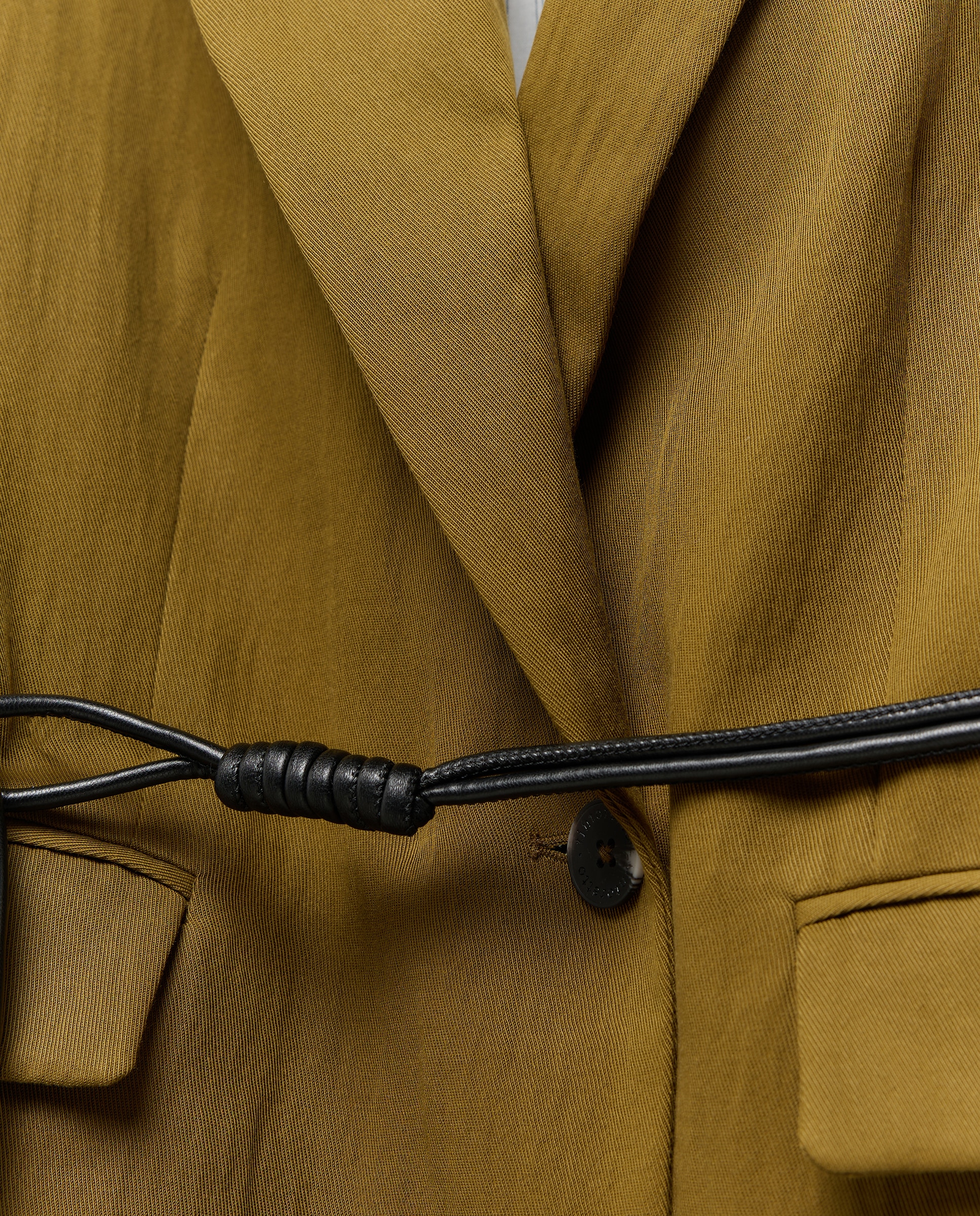 Blazer de Fato Liso 560 Azeitona-6