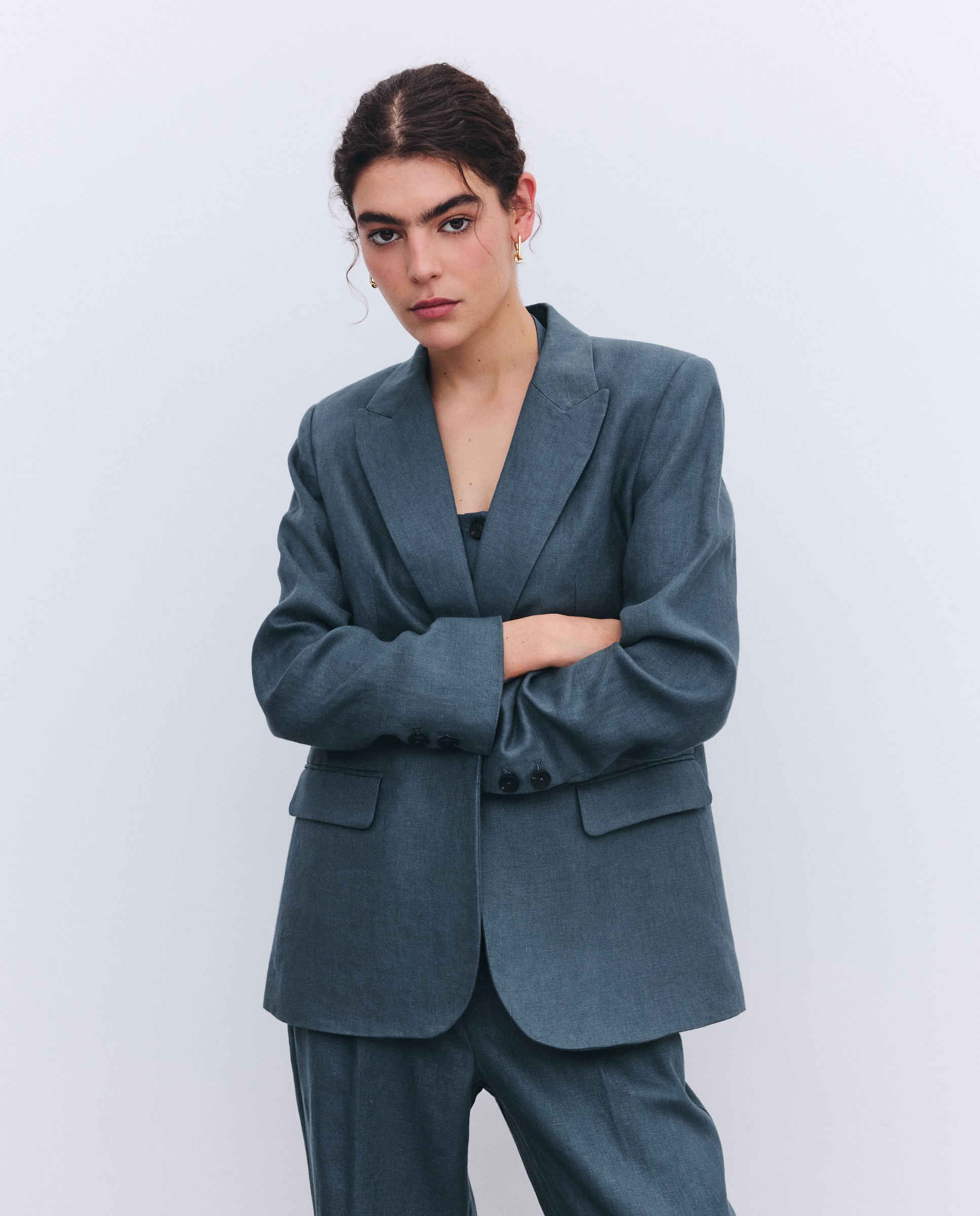 Imagem 0 de Blazer de Fato de Linho