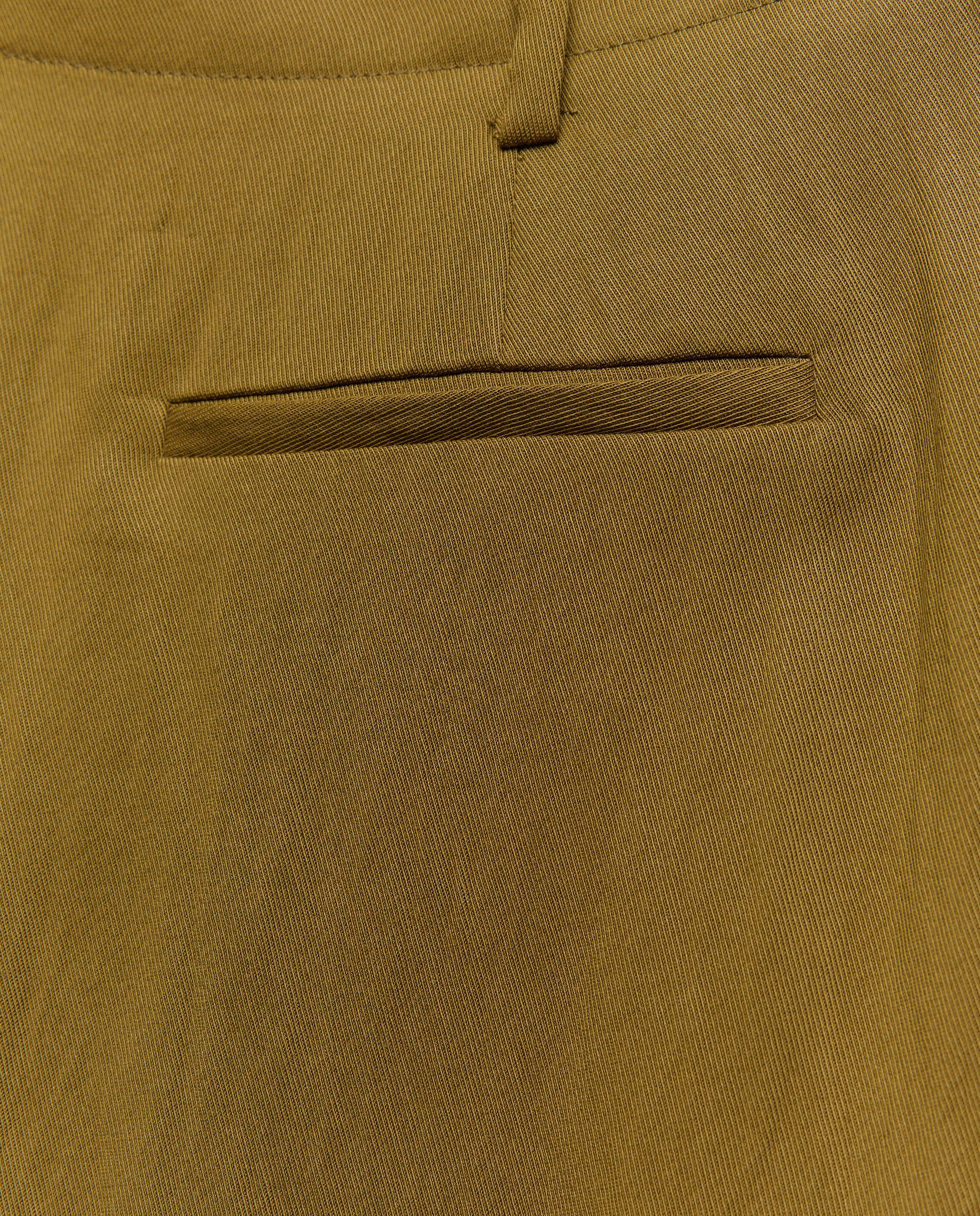 Pantalón de traje liso de mujer - Tintoretto - 560 Oliva 560 Oliva-5