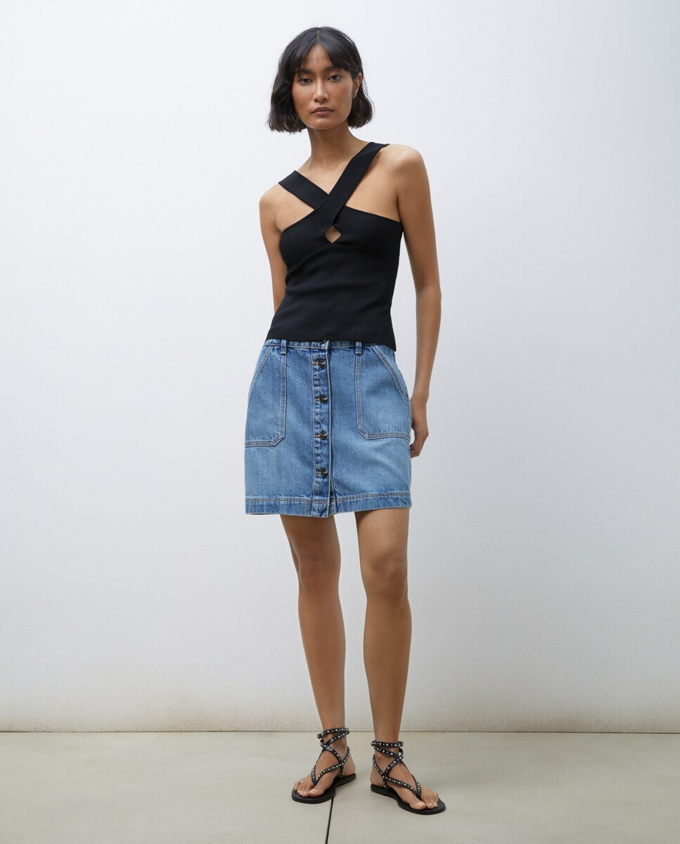 Falda vaquera mini · Tintoretto · El Corte Inglés