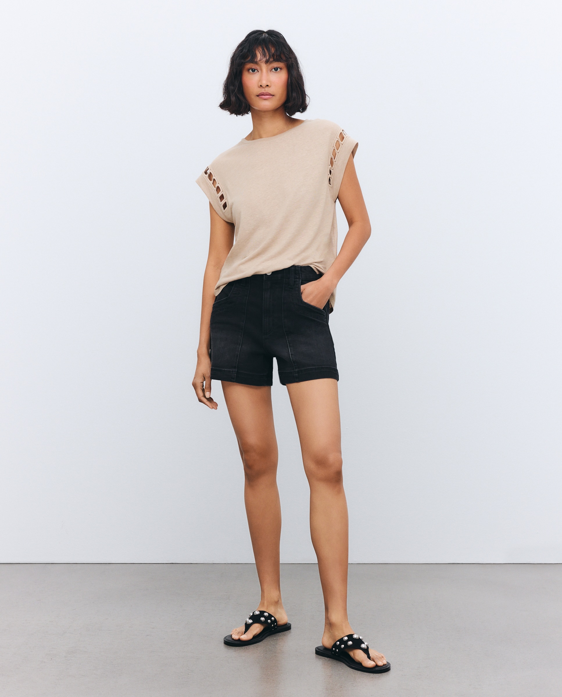 Bermudas de ganga 830 Antracite-1