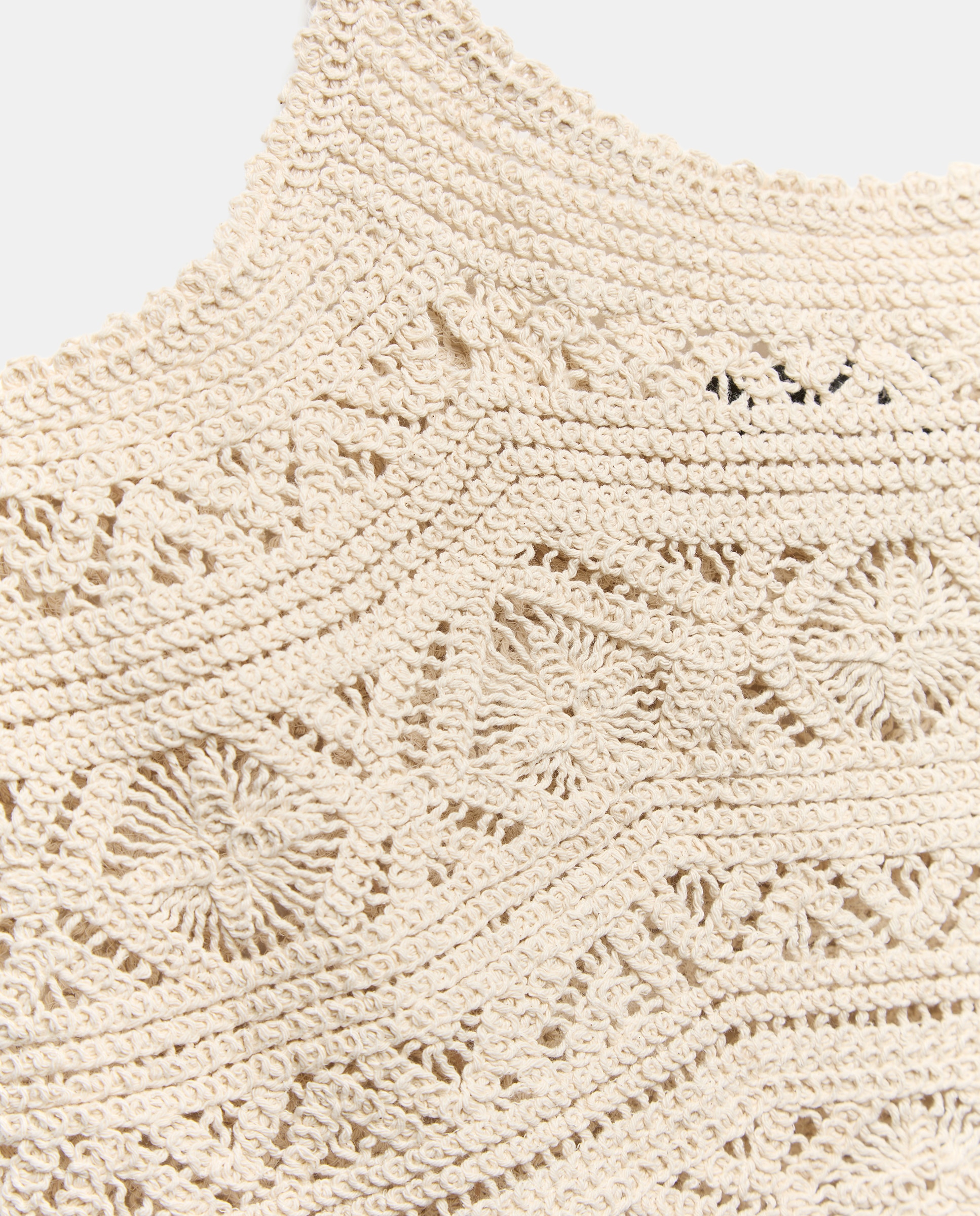 Top de mujer de crochet con tirantes - Tintoretto - 120 Crudo 120 Crudo-5