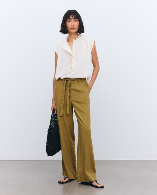 Pantalón de mujer fluido