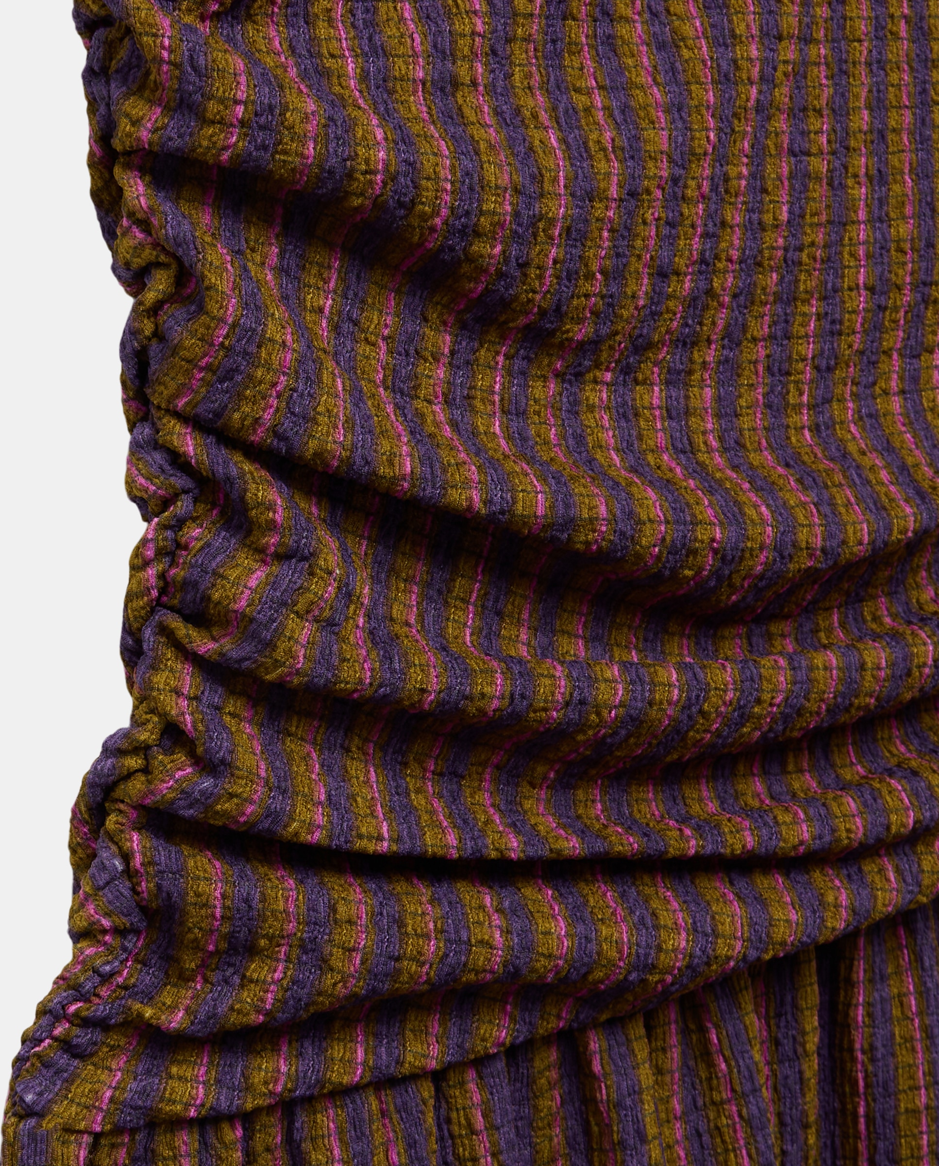 Imagen 6 de Vestido midi con tirante asimétrico - Tintoretto - Blanco Morado