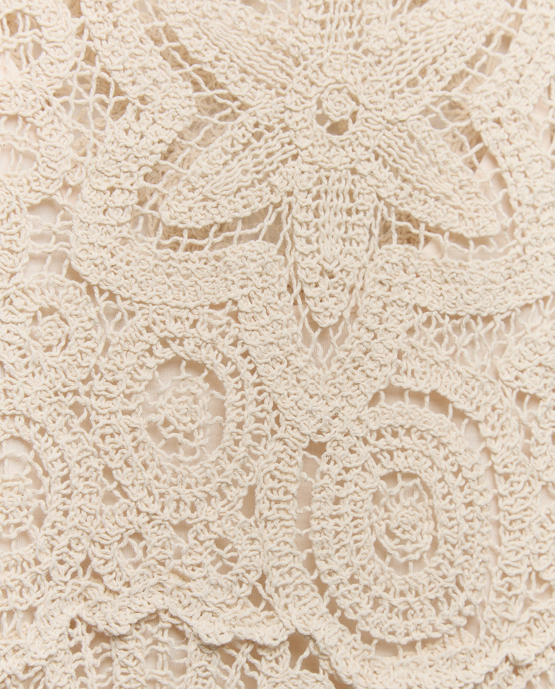 Vestido crochet - Tintoretto - 120 Crudo 120 Crudo-6