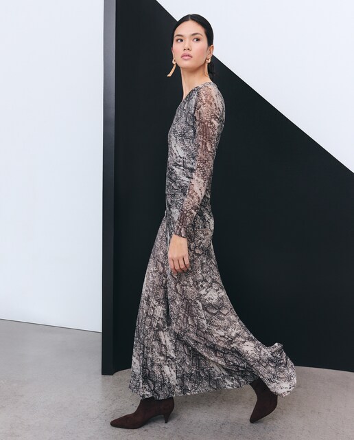 Vestido circular serpiente