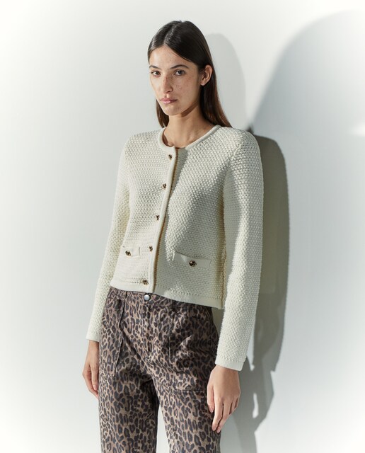 Cardigan de mujer corto