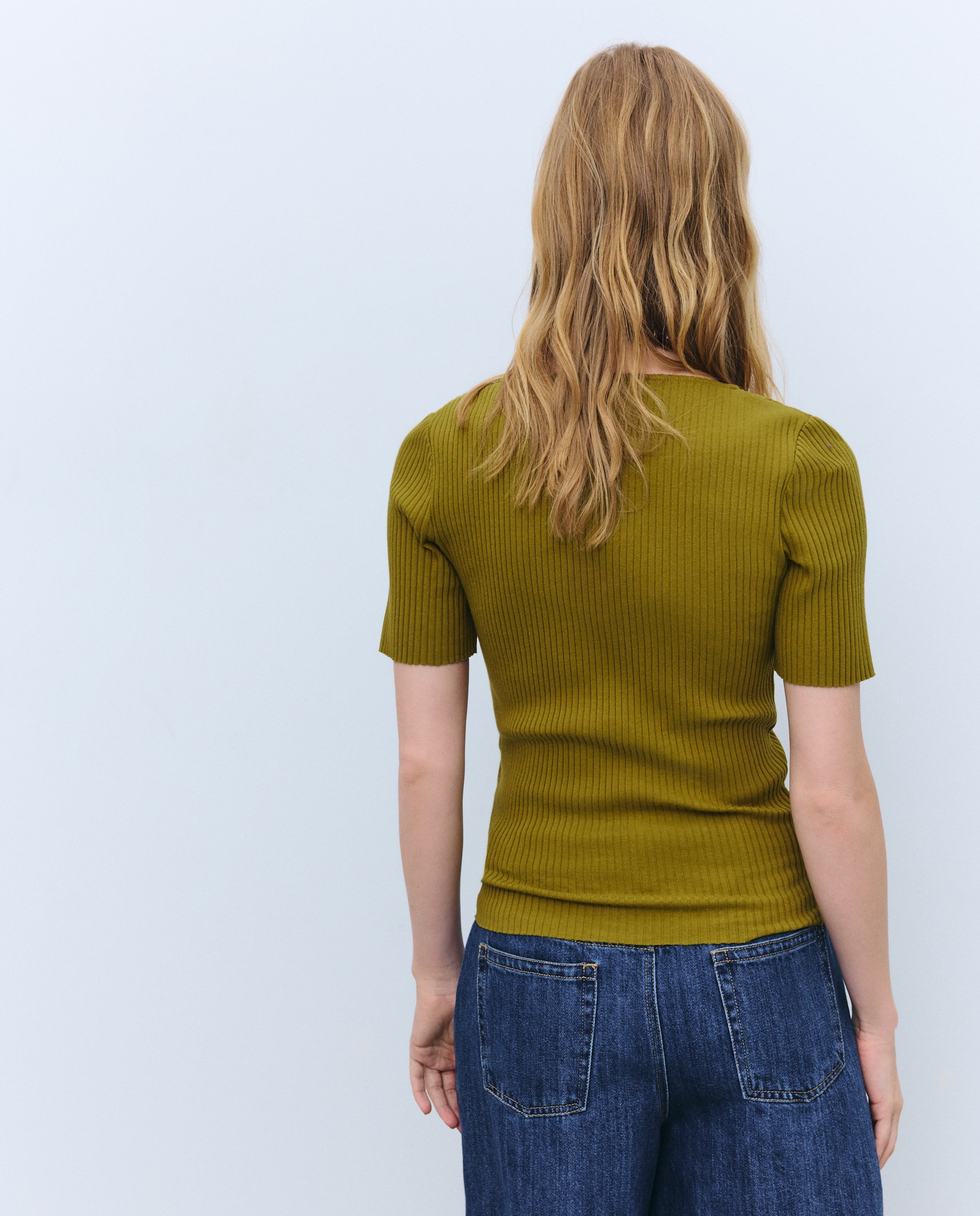 Camiseta de mujer con escote corazón - Tintoretto - 586 Lima 586 Lima-2