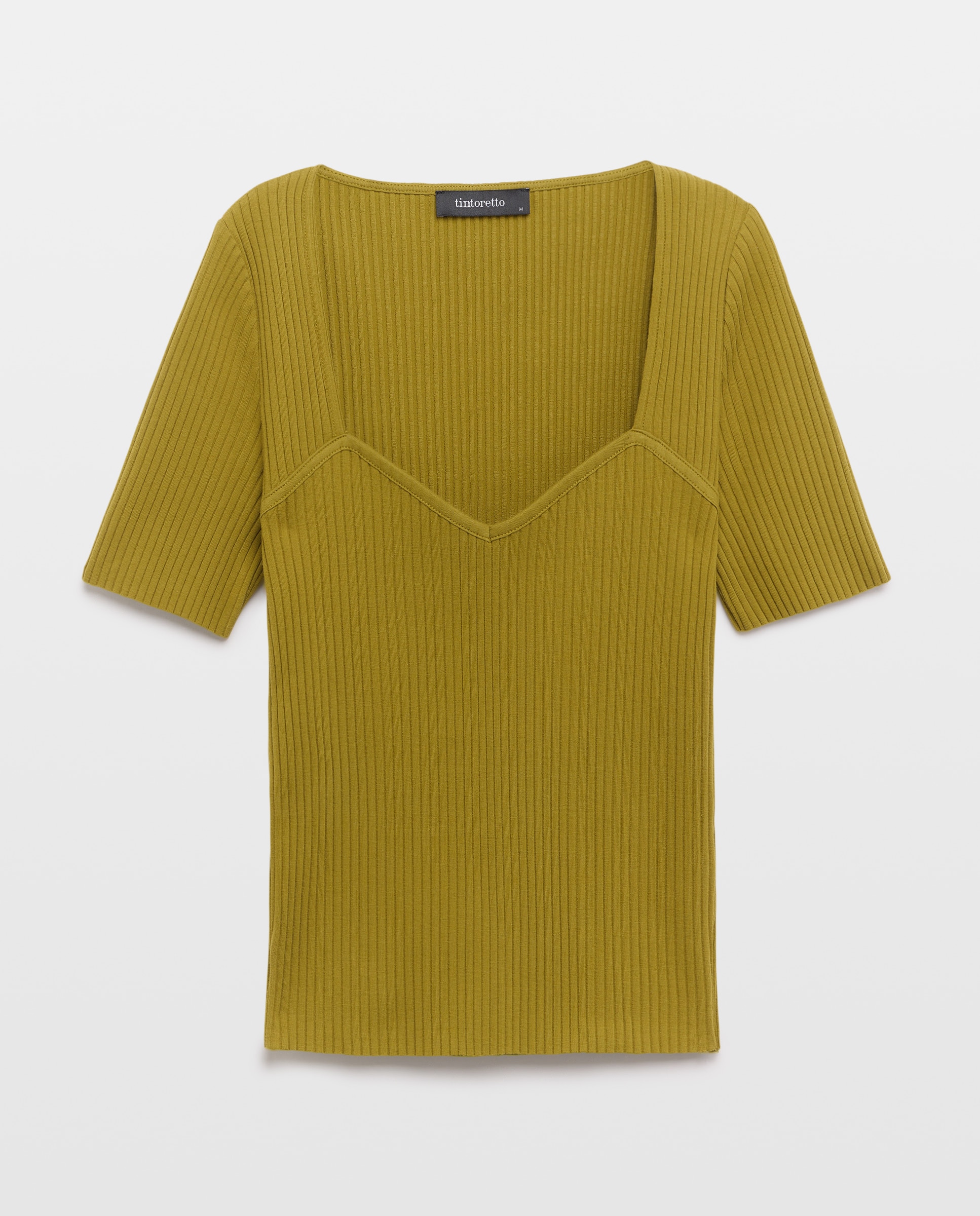 Camiseta de mujer con escote corazón - Tintoretto - 586 Lima 586 Lima-4