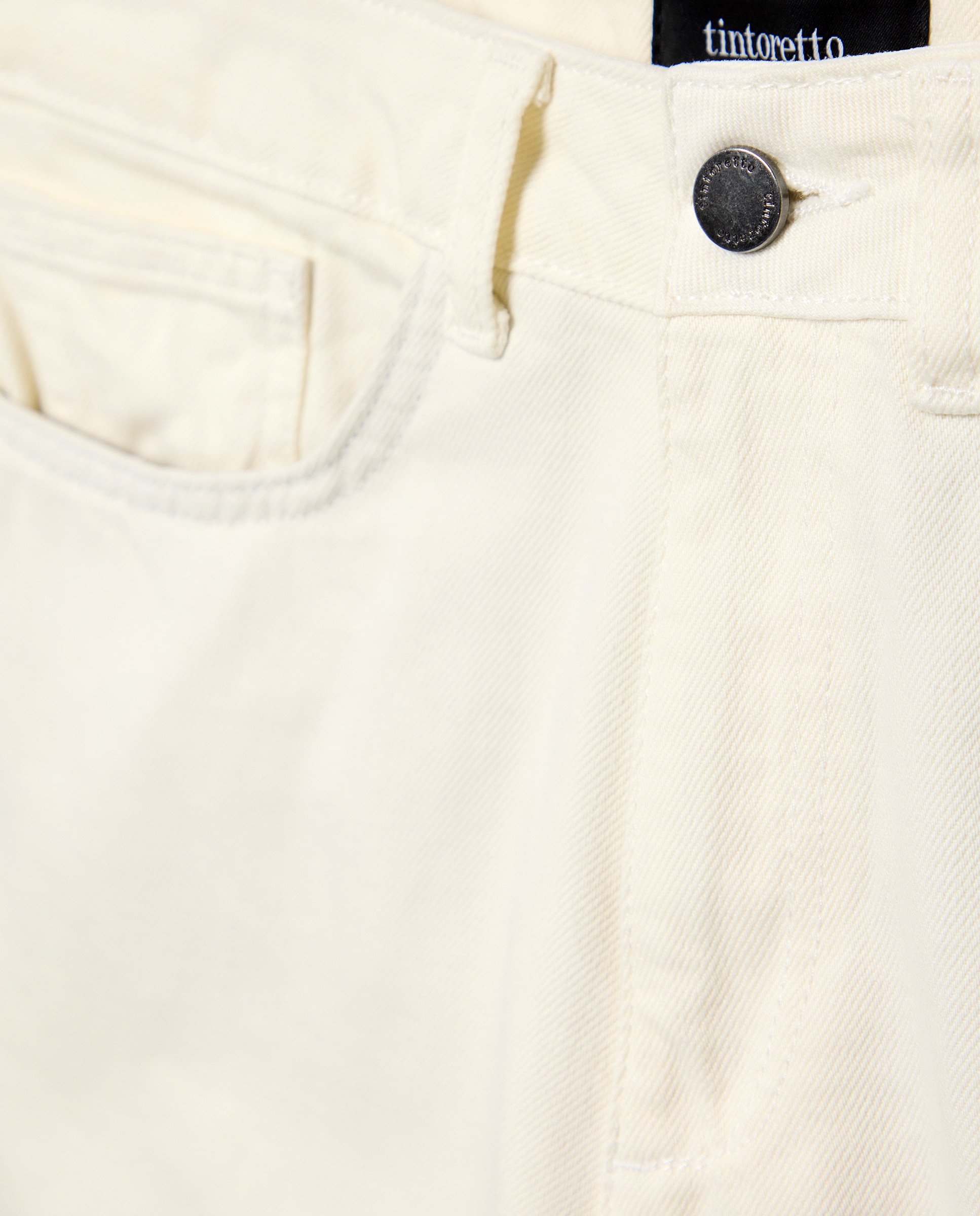 Pantalón ballon fit de mujer - Tintoretto - 120 Crudo 120 Crudo-5